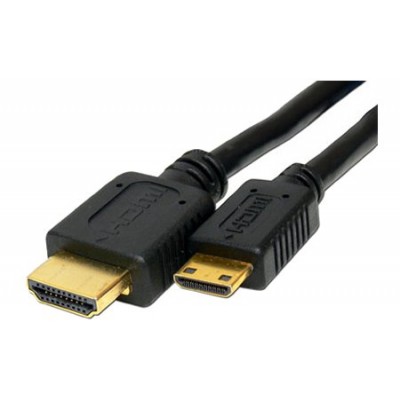 HDMI kábel HDMI-A és HDMI-C dugó végekkel 3 méteres