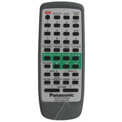 Panasonic RAK-SC981WK távirányító eredeti