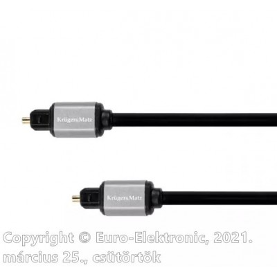 Toslink optikai kábel kábel 2 méteres Krüger&Matz basic edition series