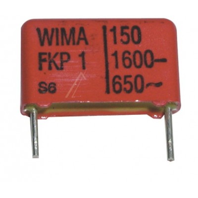 150pF-1600V WIMA FKP impulzustűrő tömbkondenzátor