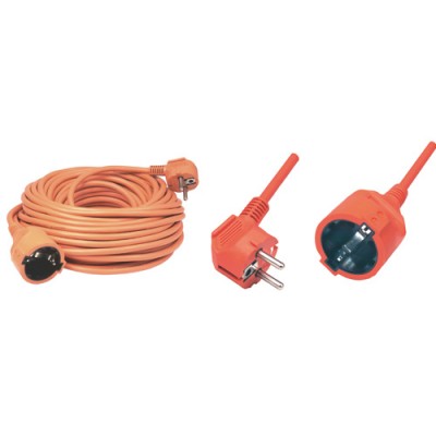 Hálózati hosszabbító kábel, 5 méteres, narancs színű